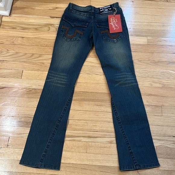 NEW True Religion Joey Super T Jeans SIZE 26 flare leg - Picture 8 of 10